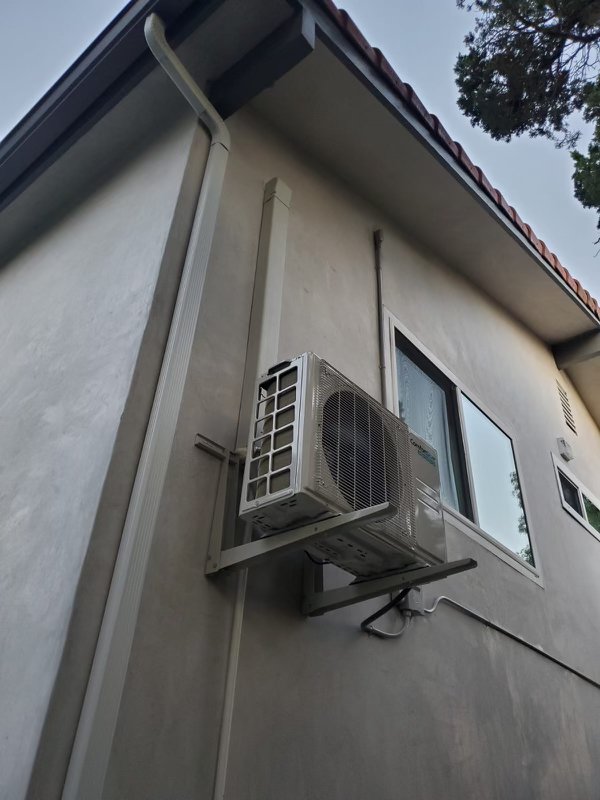 Mini-split outdoor unit install